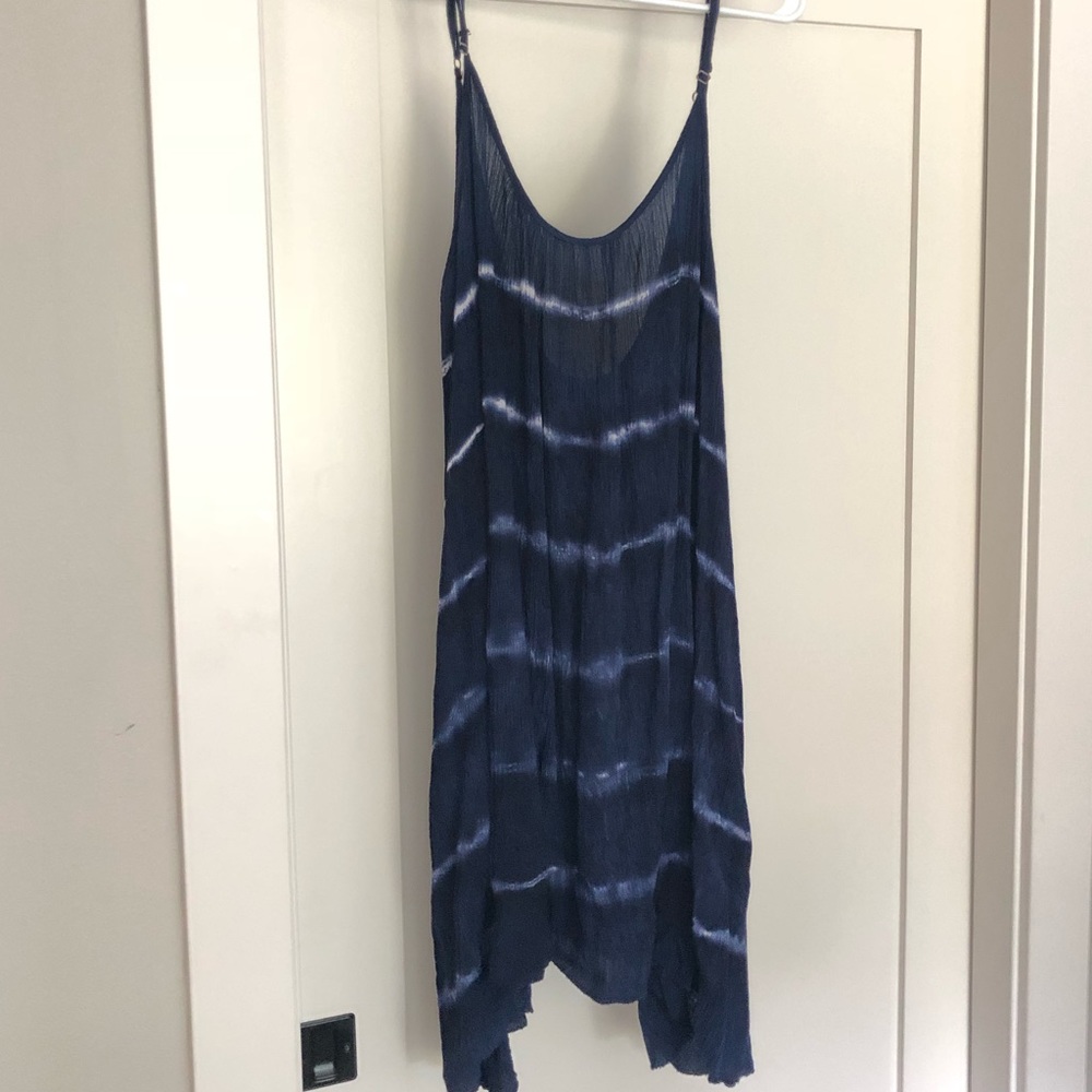 Elan Shibori style swimsuit cover up or dress
